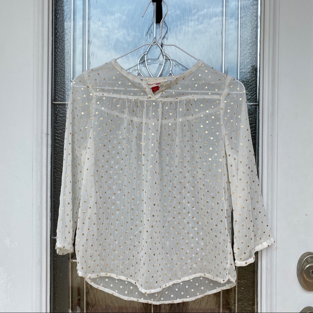 Gold shear top size : L